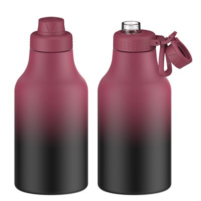 64 온스 금속 물병